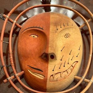 Alaskan Eskimo Dance Mask ca. 1950